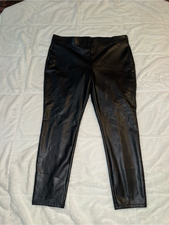 LOFT Pants - LOFT Black Faux Leather Leggings
